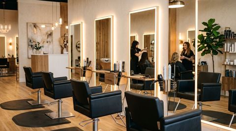 Illustration of F.R.E.N.Z. Hair Salon, beauty salon in Alton, IL